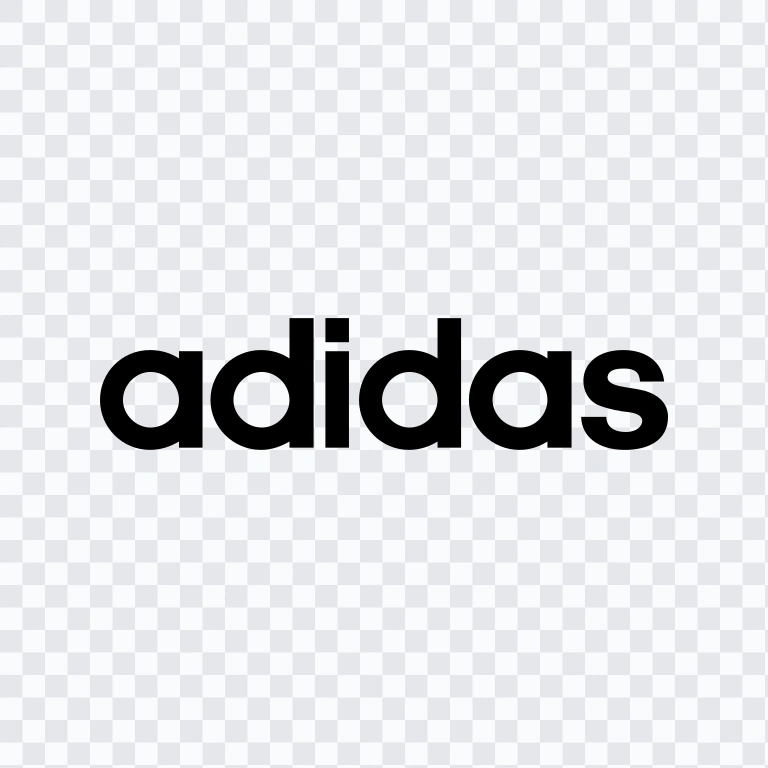 adidas black wordmark SVG