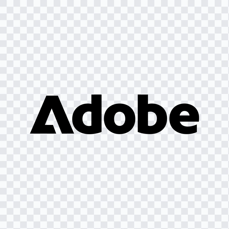 Adobe black logo SVG