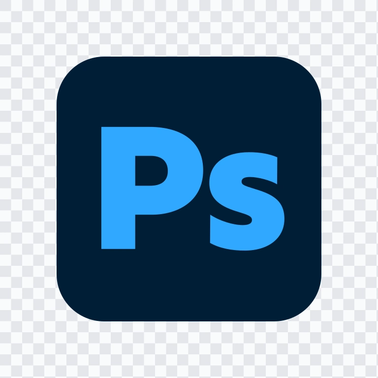 Adobe Photoshop colored logo SVG