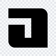 Adyen black icon PNG