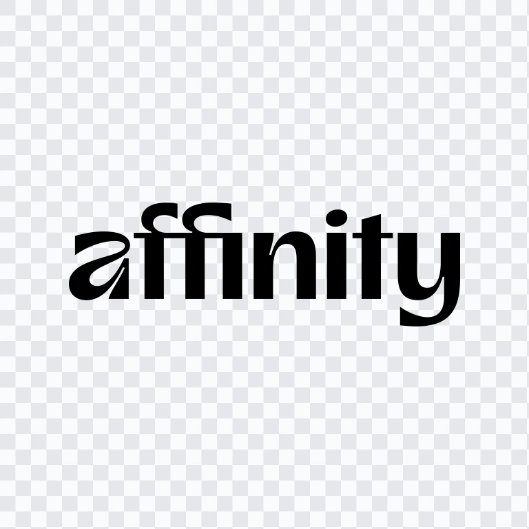Affinity black logo SVG