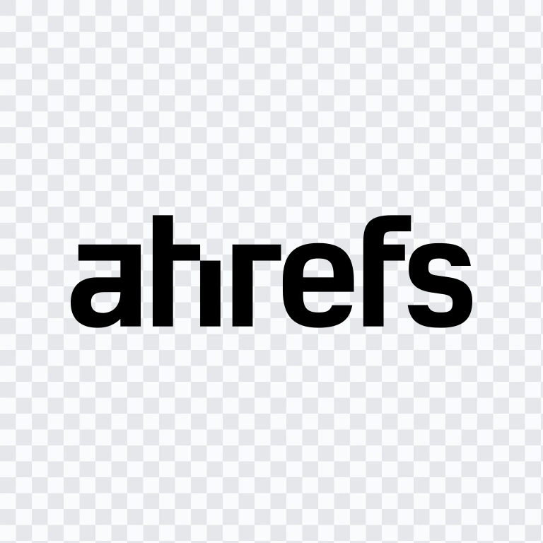 Ahrefs black logo SVG