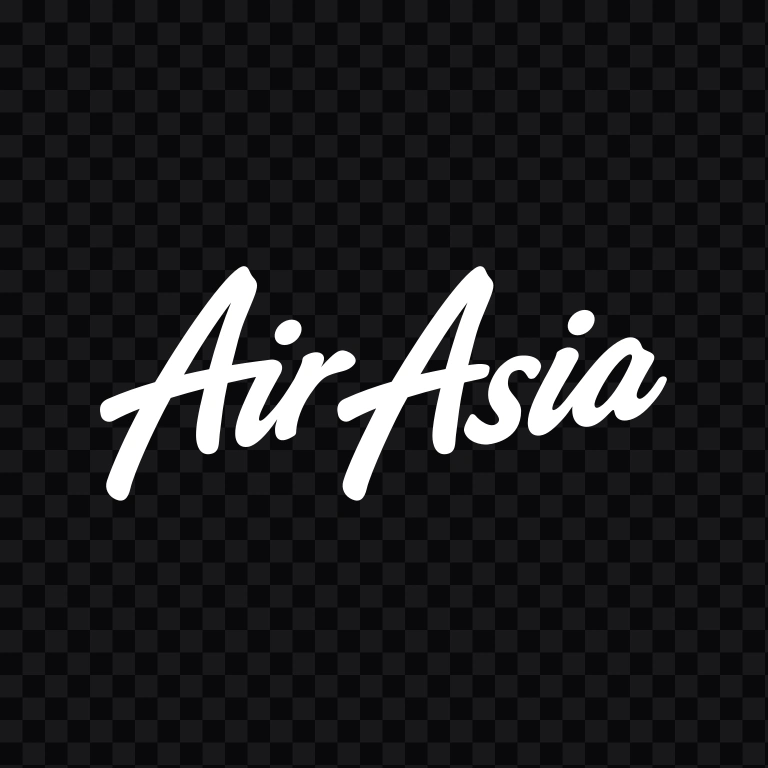 AirAsia white logo SVG