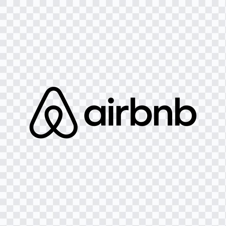 Airbnb Horizontal black logo SVG