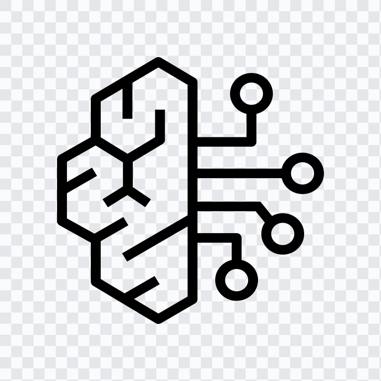 Amazon Bedrock black logo SVG