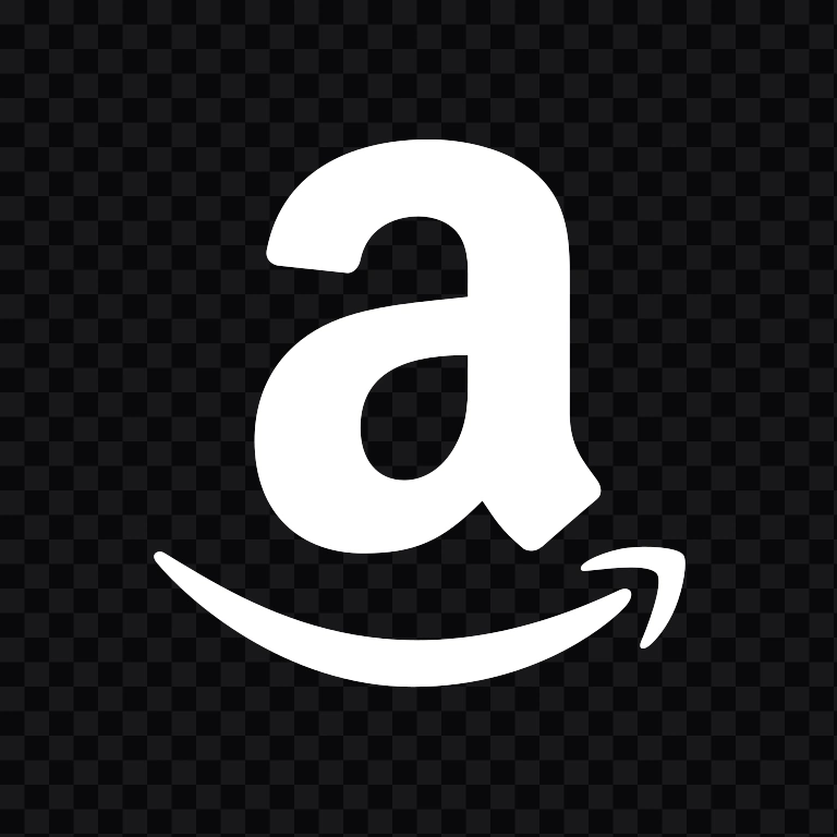 ikon Amazon putih PNG