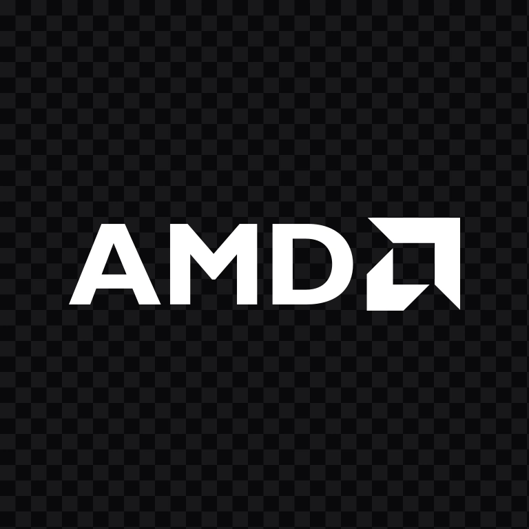 AMD white logo SVG
