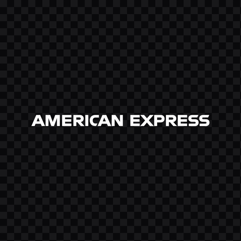 wordmark American Express putih PNG