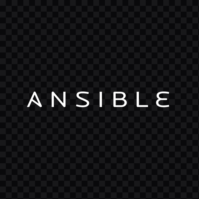 logo Ansible putih SVG