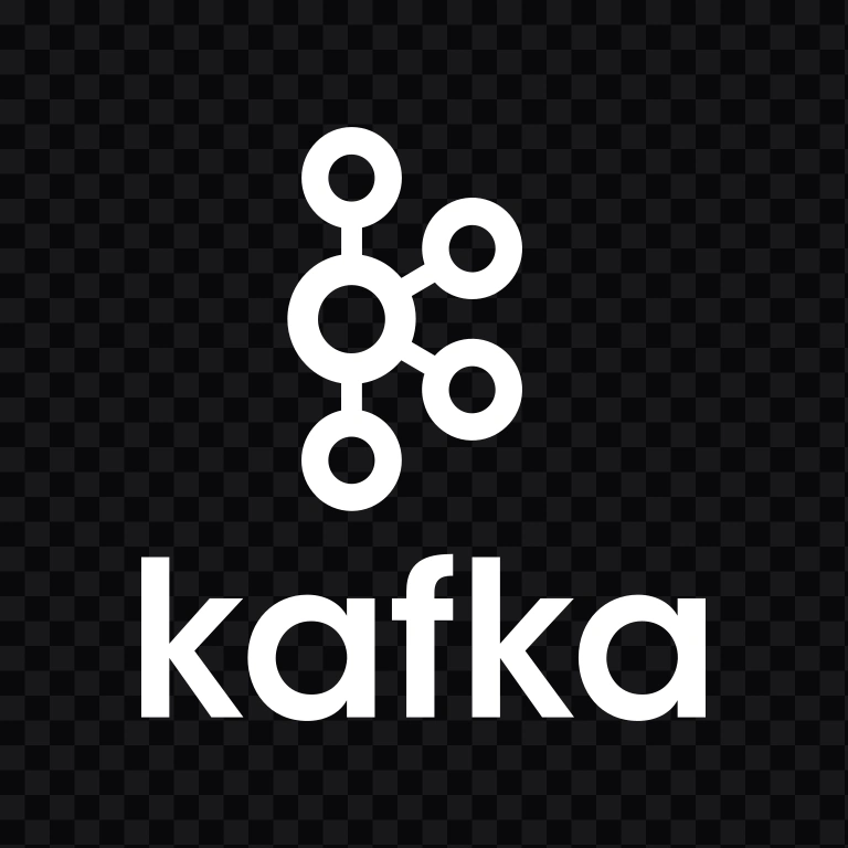 Apache Kafka Vertical light logo SVG