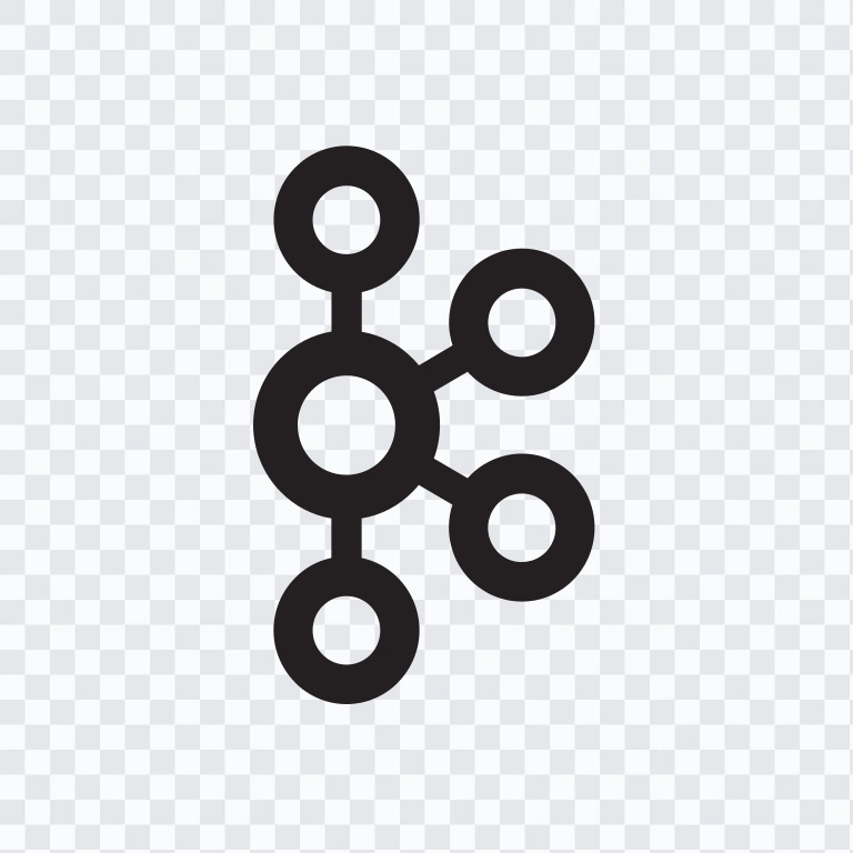Apache Kafka Square colored logo SVG