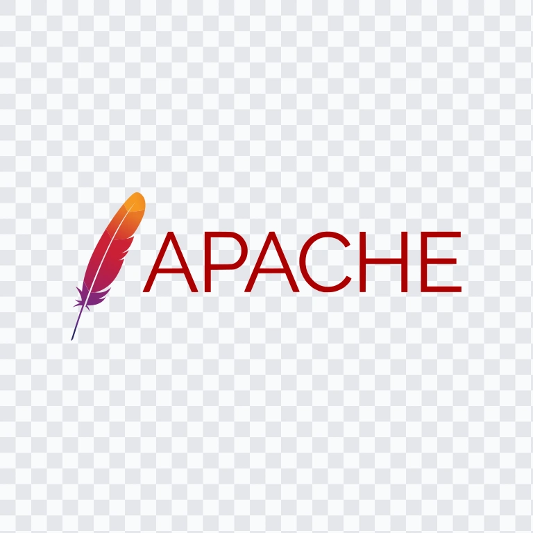 logo Apache berwarna SVG
