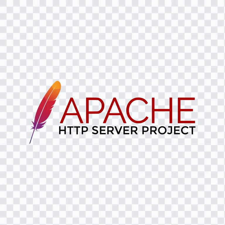 logo Apache berwarna SVG