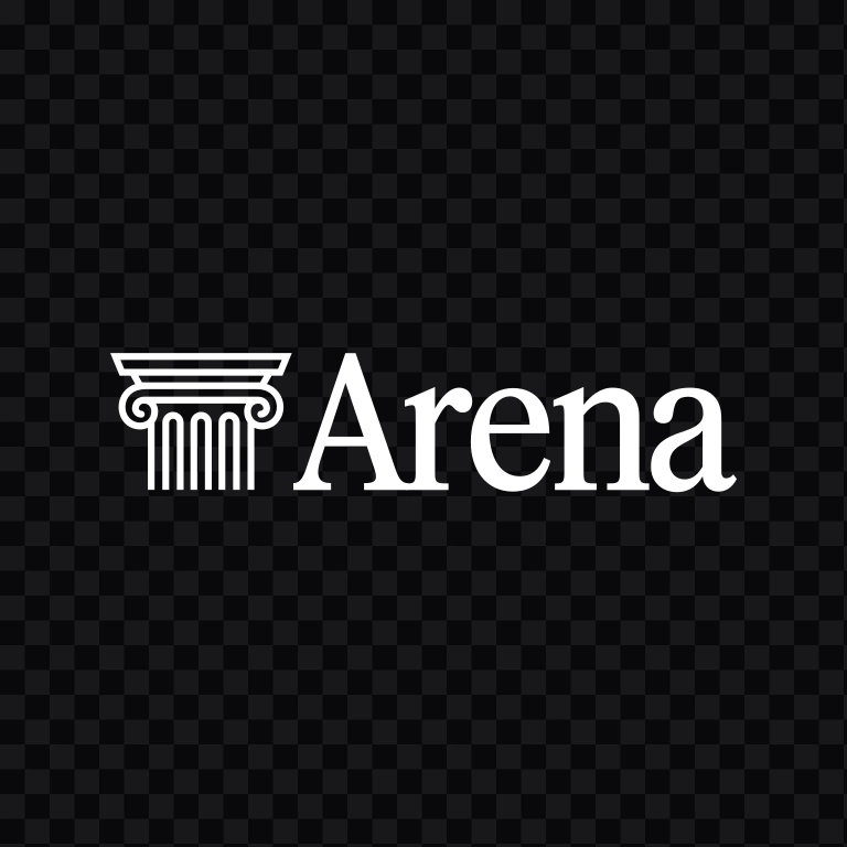 logo Arena AI putih SVG