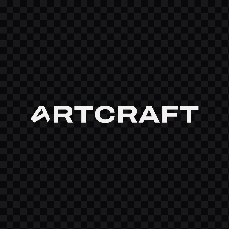 ArtCraft Horizontal white logo SVG