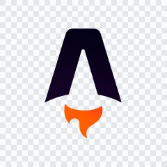 Astro colored icon SVG