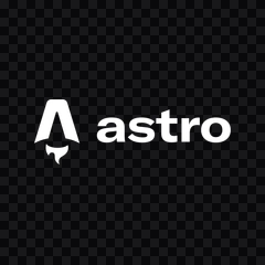 Astro white logo PNG