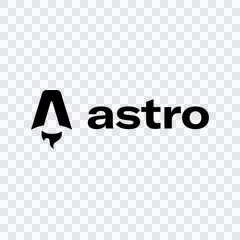 Astro black logo PNG