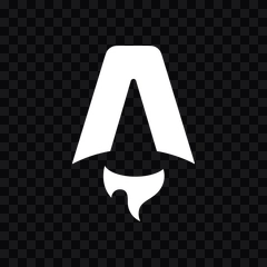 Astro white icon PNG
