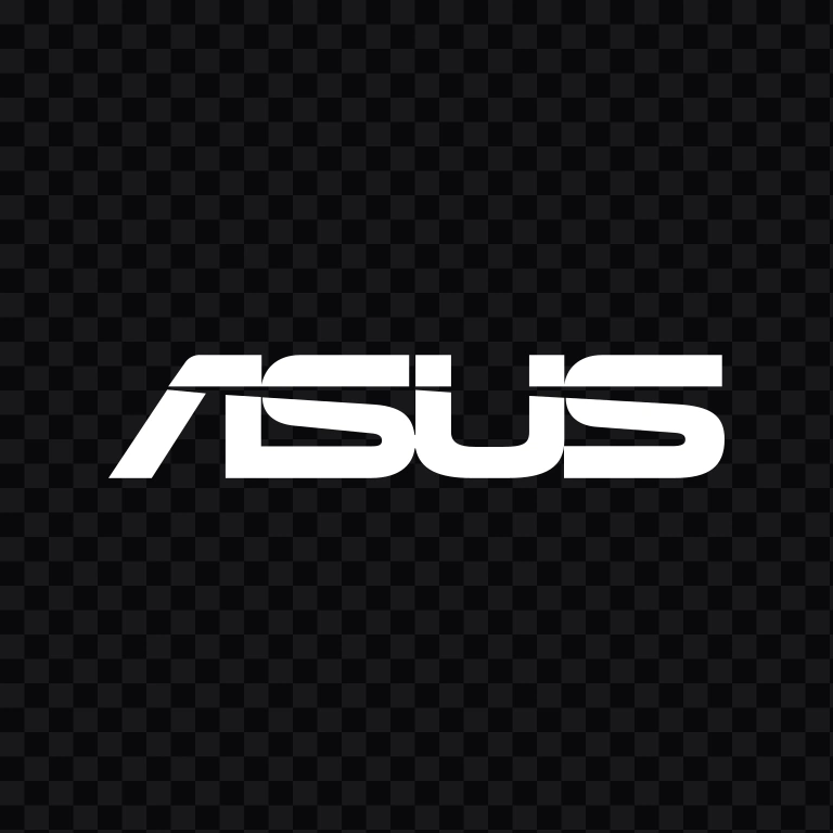 ASUS white logo SVG