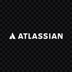 Atlassian white logo SVG