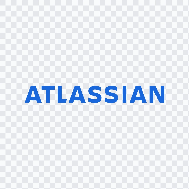 Atlassian colored wordmark SVG