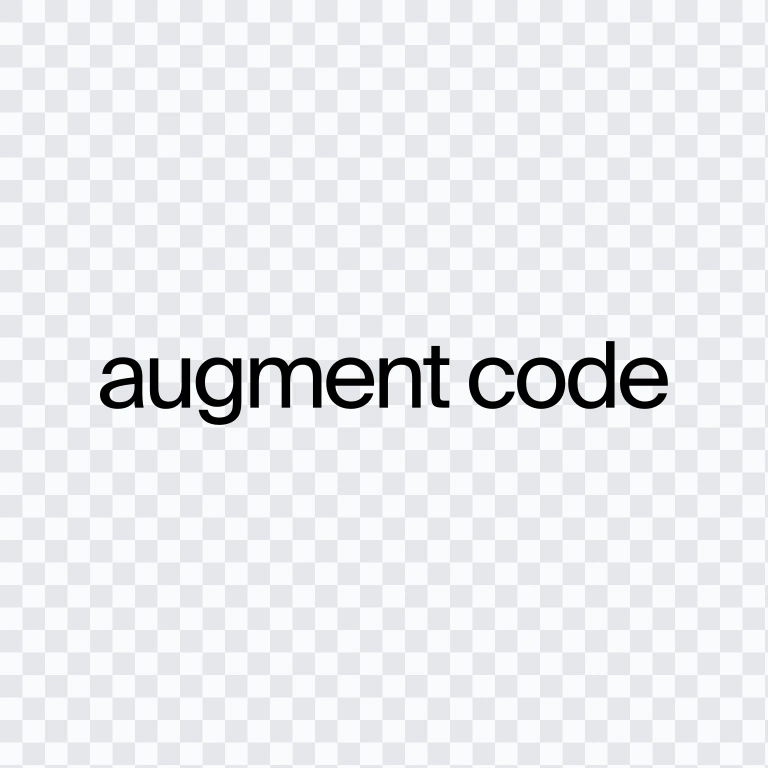 Augment Code black wordmark SVG