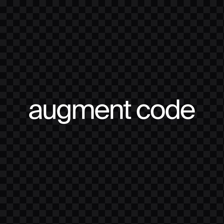 Augment Code white wordmark SVG
