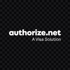 Authorize.net white logo PNG
