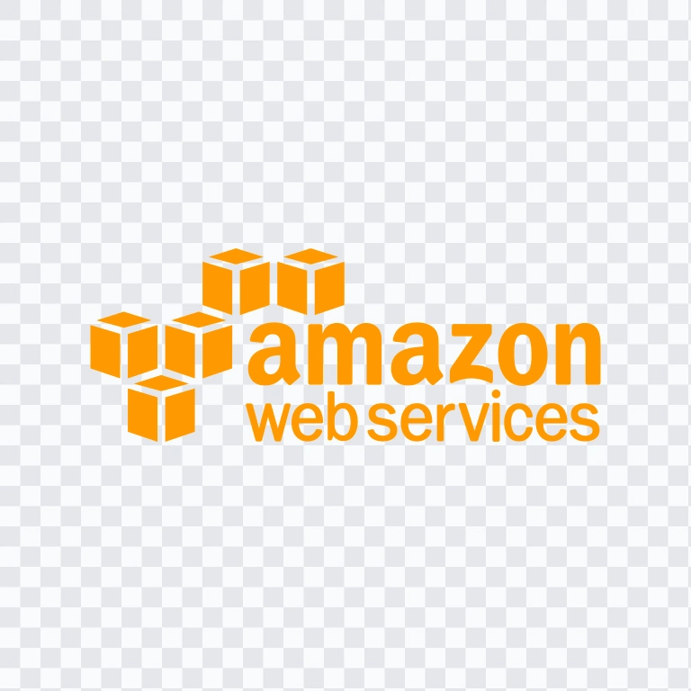 logo AWS berwarna SVG