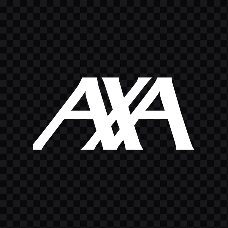 AXA white wordmark SVG