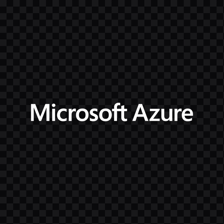 Azure white wordmark PNG