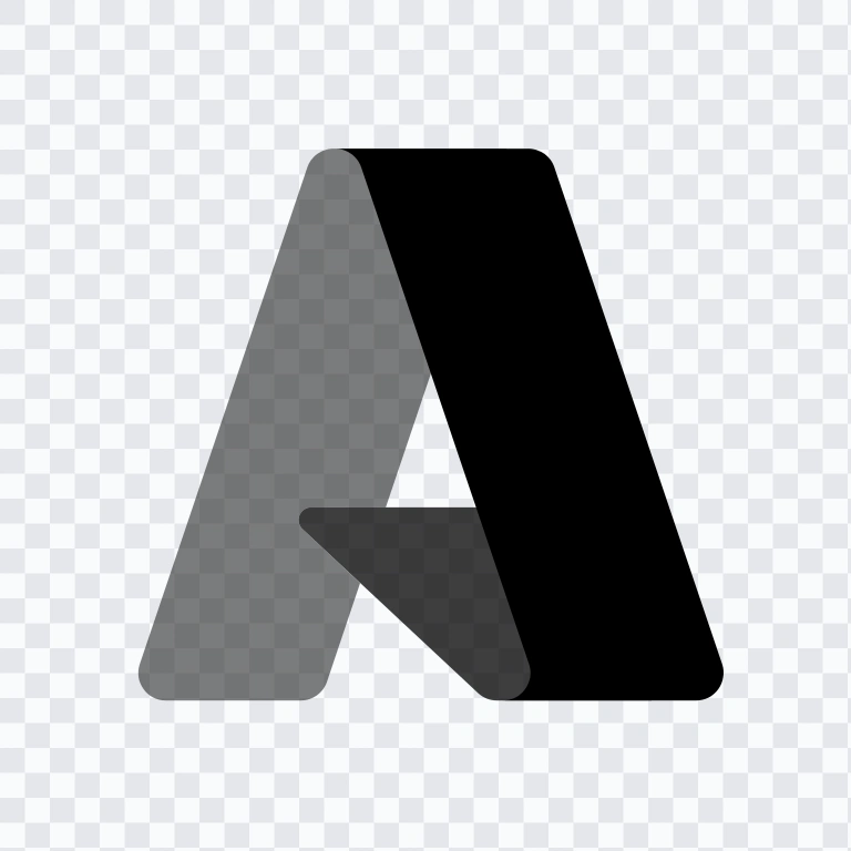 Azure black logo SVG