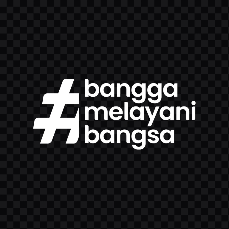 Bangga Melayani Bangsa White logo