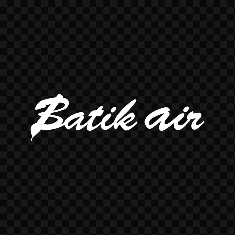 Batik Air white logo SVG