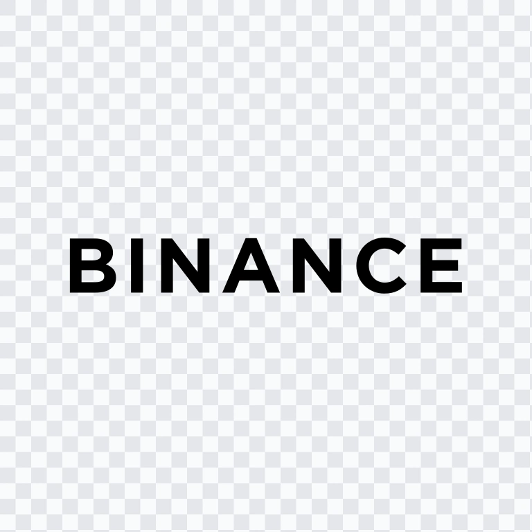 wordmark Binance hitam SVG