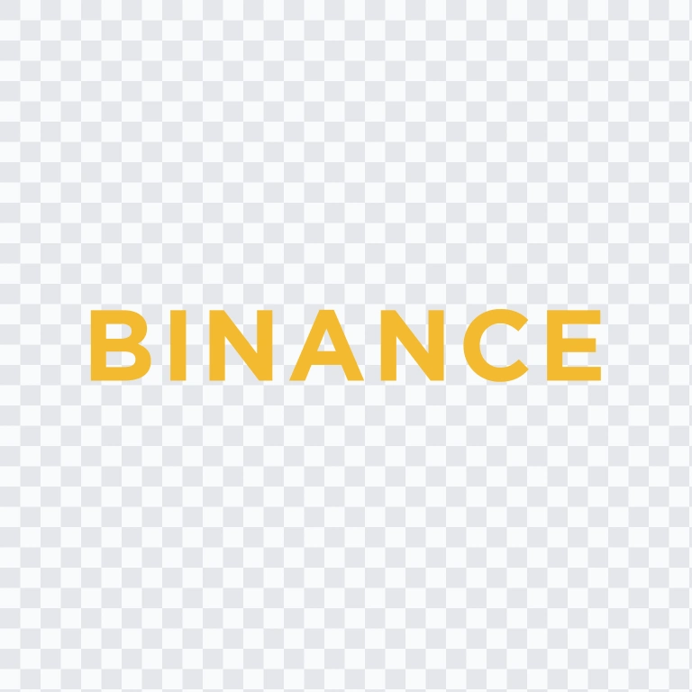 wordmark Binance berwarna SVG