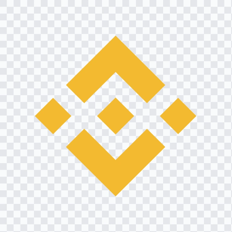 ikon Binance berwarna SVG