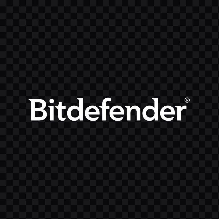 Bitdefender white logo SVG