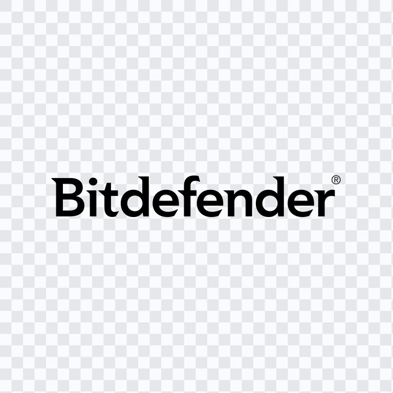Bitdefender black logo SVG