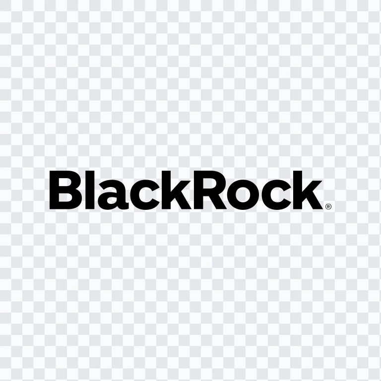logo BlackRock hitam SVG