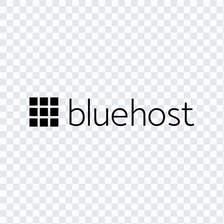 Bluehost black logo SVG