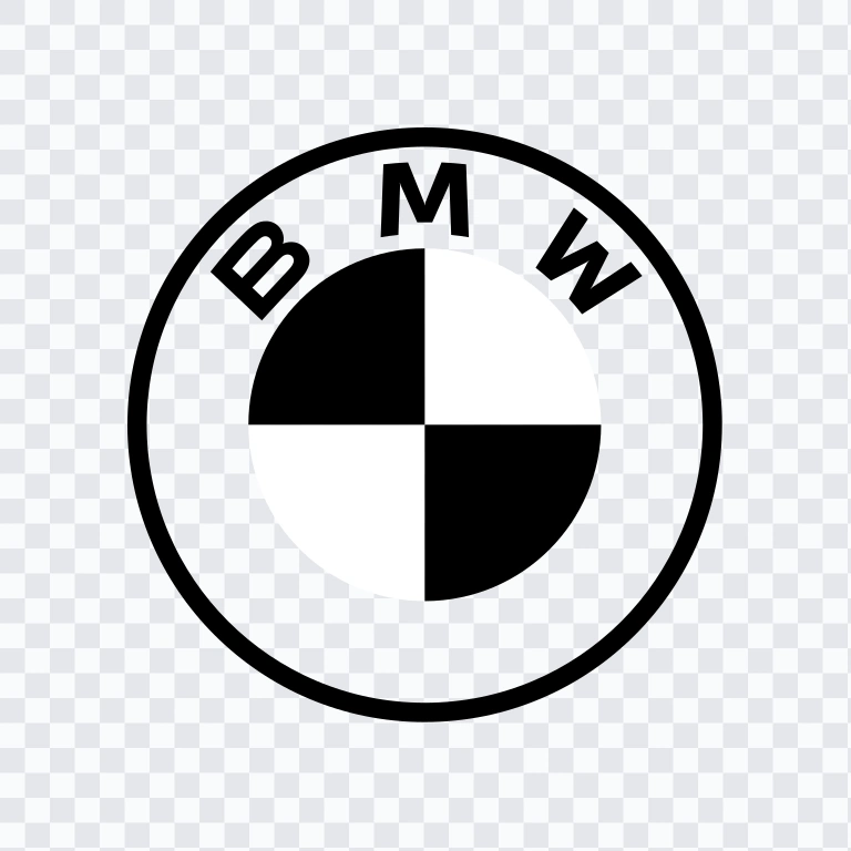 BMW black logo SVG