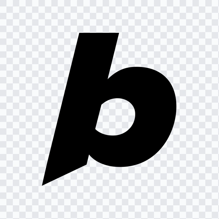 ikon Bolt.new hitam SVG