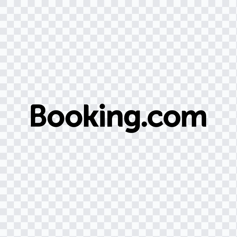 Booking.com black logo SVG