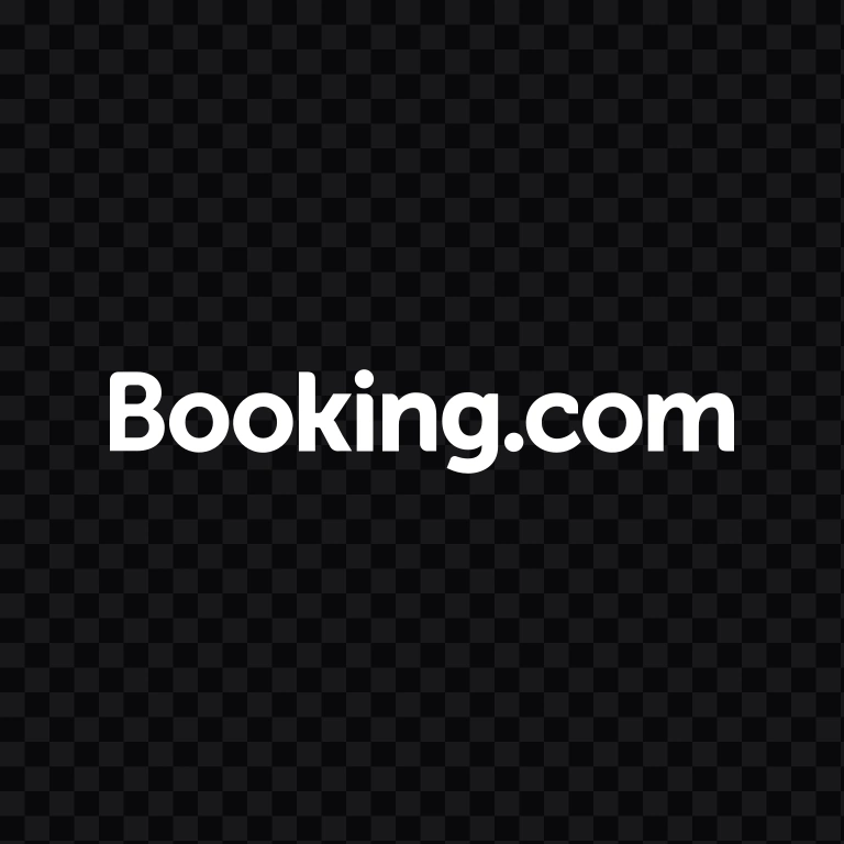 Booking.com white logo SVG