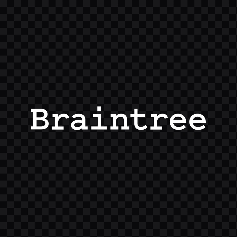 Braintree white logo PNG