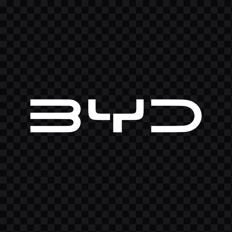 BYD white logo SVG