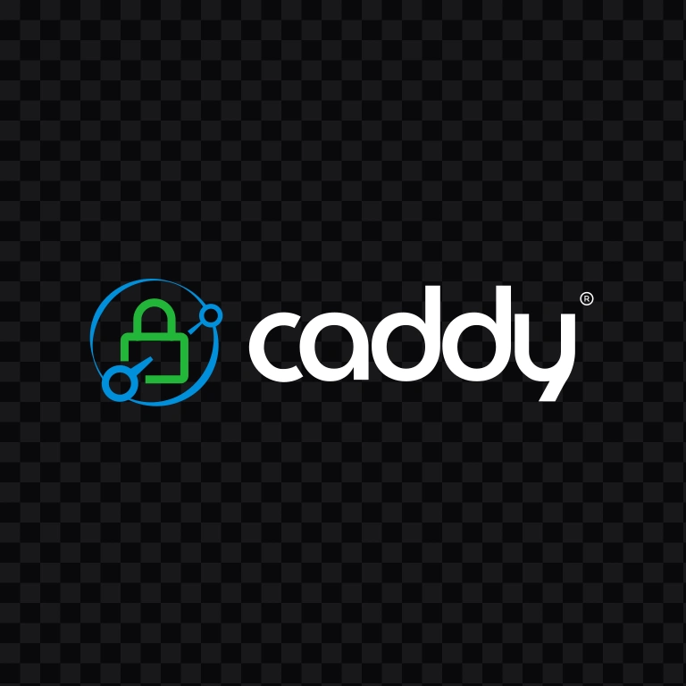 logo Caddy terang SVG