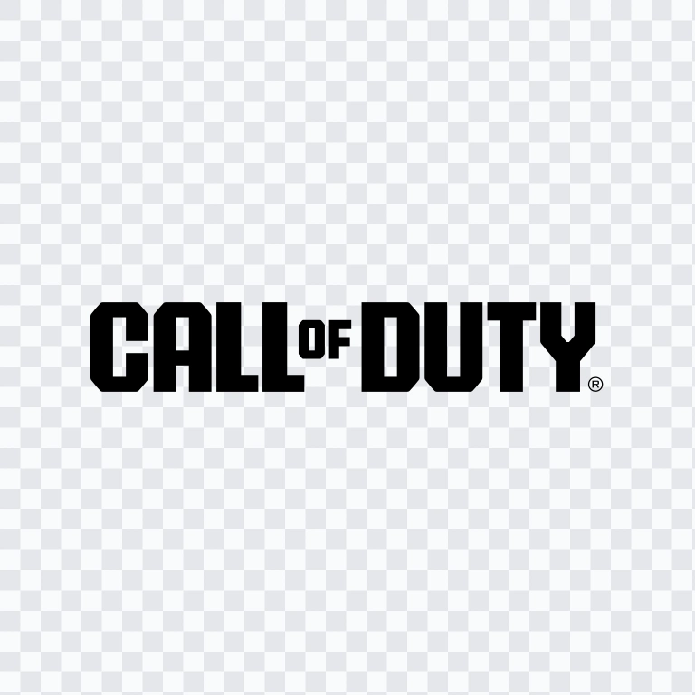 Call of Duty black logo SVG